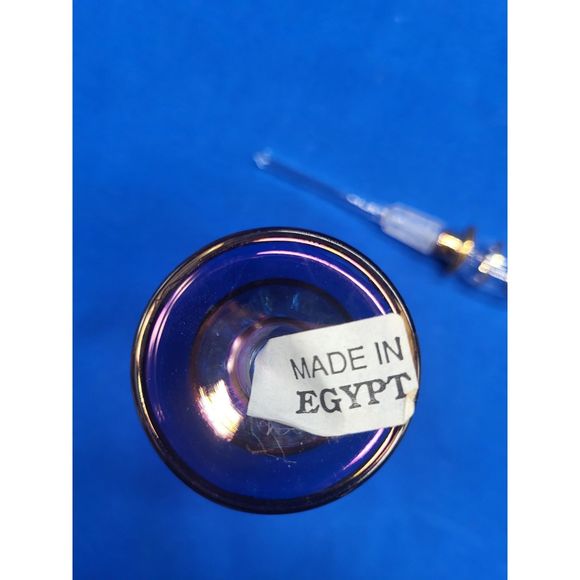 Blown Glass Perfume Bottle - Picture 4 of 5